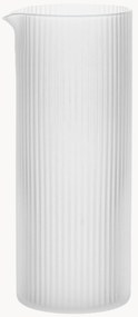 Caraffa in vetro soffiato millerighe Ripple, 400 ml