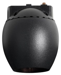 Faretto moderno nero per sistema binario monofase 6W 3000K - Magnetic Zagaye