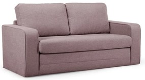 Divano in rosa chiaro allungabile 160 cm Come – Bobochic Paris