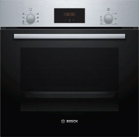 Bosch - Serie 2 HBF133BR0. Dimensione del forno: Media, Tipo di forno: Forno elettrico, Capacità interna forno totale: 66 l. Posizionamento