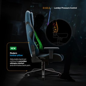 Sedia Da Gaming Diablo X.One Prime, Normal Size, Meta Ocean