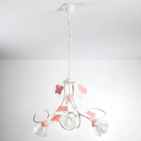 ONLI - Lampadario per bambini BUTTERFLY  3xE14/6W/230V