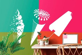 Carta da parati – Gelato pop art