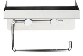 Porta carta igienica autoportante con vano portaoggetti - Wenko