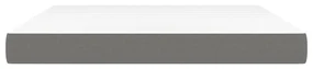 Materasso a molle insacchettate grigio scuro 180x200x20 cm