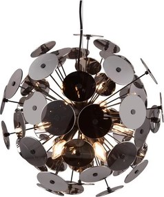 Apparecchio a sospensione nero opaco Discalgo - Trio