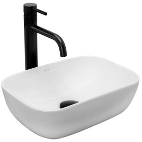 REA-U5667 - Lavabo da appoggio BELINDA MINI 25x36 cm ceramica/bianco lucido