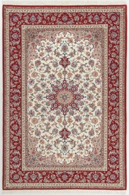 Isfahan Tappeto 160x230 (Iran) Annodato A Mano