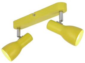 Luce Spot PICARDO 2xE14/40W/230V giallo