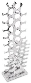 Portavini İn Alluminio Argento 27 Bottiglie /