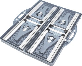 CAMP - tavolo pieghevole salvaspazio con 4 sgabelli