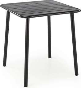 Tavolo quadrato Bosco nero L70 cm