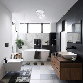 Brilagi - Luce Spot da bagno SELE AQUA 4xGU10/30W/230V IP44 bianco