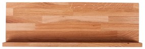 Mensola di colore naturale in rovere massiccio 60 cm Kalle – Interia Home &amp; Living