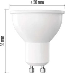 Lampadina LED dimmerabile MR16 GU10/7W/230V 3000K