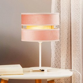Duolla Lampada da tavolo Golden Duo Altezza 30 cm rosa chiaro/oro