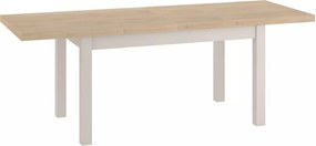 Tavolo Presto allungabile in rovere Cremona Torro e cashmere – 140/218x80x78 cm