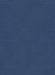 Moooi for Arte Carta da parati Dodo Pavone - Navy