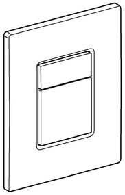 GROHE 38732DL0 - Placca di comando SKATE COSMOPOLITAN 156 × 197 mm in rame