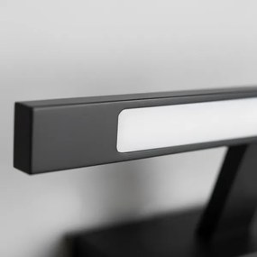 Illuminazione a LED per specchio da bagno KLIMT LED/8W/230V 3000/4000/6000K 40 cm IP44 nero