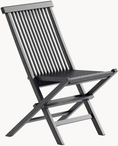 Set di 2 sedie da giardino in legno di teak Kenya