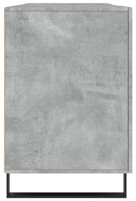 Scrivania Grigio Cemento 140x50x75 cm in Legno Multistrato