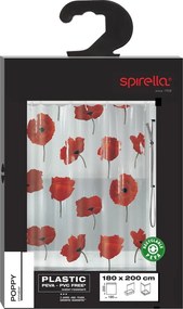 Tenda per doccia 180x200 cm Poppy – Spirella