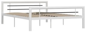 Giroletto Bianco e Nero in Metallo 120x200 cm