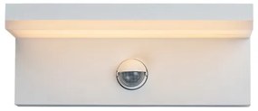 Rabalux 77116-Applique da esterno con sensore ZARAGOZA LED/9W/230V IP54  bianco