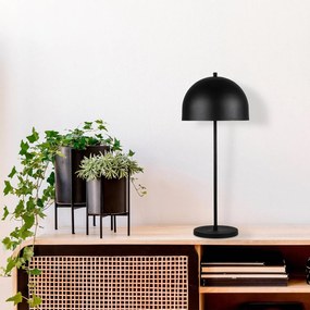 Opviq Can NT-135 lampada da tavolo, nero, metallo, altezza 58 cm
