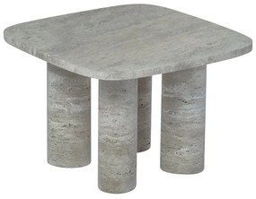 Tavolo contenitore in pietra 52x52 cm Volos - Blomus