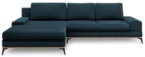 Divano letto angolare blu petrolio, angolo sinistro Planet - Windsor &amp; Co Sofas