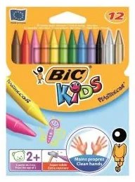 CF12PASTELLI BIC KIDS PLASTIDECOR