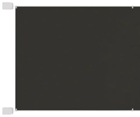 Paravento Verticale Antracite 140x800 cm Tessuto Oxford