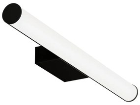 Lampada da parete nera, lunghezza 60 cm Caspio - SULION