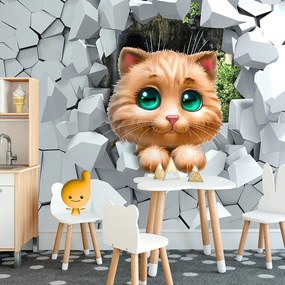 Carta da parati – Gattina carina