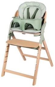Lionelo - Seggiolone da pappa 3 in 1 MEGAN Legno Verde