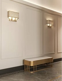 Open Design OR84603 - Applique VERNO 2xE14/12W/230V ottone