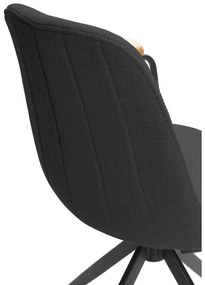 Set di sedie da pranzo nere in un Set di Tali - Marckeric