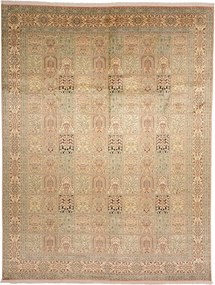 Cashmere Silk Tappeto 280 x 360 (Indian) Annodato A Mano