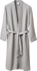 Accappatoio grigio in mussola L/XL Kimono – Foutastic