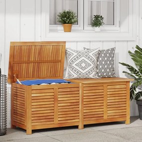 Contenitore Giardino Con Feritoia 150x50x56cm Massello Acacia /