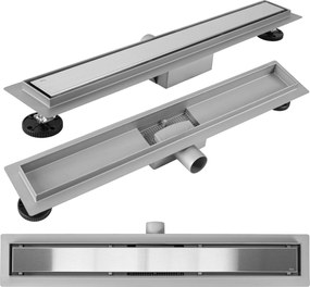 Scarico lineare Neox BRUSH NICKEL 60