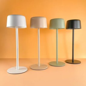 Zuma Line ETLED-658-BK - Lampada LED dimmerabile ricaricabile POCO LED/2W/1200 mAh IP44 nero