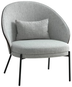 Poltrona grigio chiaro Canelas - House Nordic