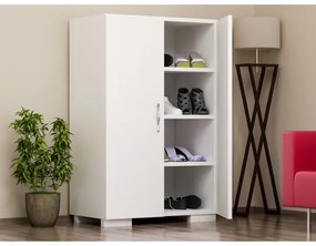 Scarpiera MADA 94x60 cm bianca