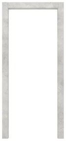 Telaio di passaggio Cemento in mdf grigio L 70 x H 210 cm