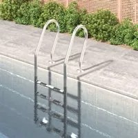 Scala per Piscina 54x38x184,5 cm Acciaio Inox 304 93456