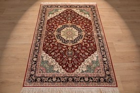 Hereke Tappeto 130 x 190 (Cina) Annodato A Mano