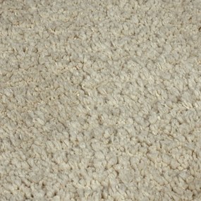 Tappeto lavabile beige in fibre riciclate 80x150 cm Fluffy - Flair Rugs